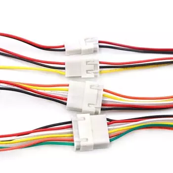 WAVGAT Провод разъема XH 2.54мм 2/3/4/5/6-контактный 26AWG 200 мм