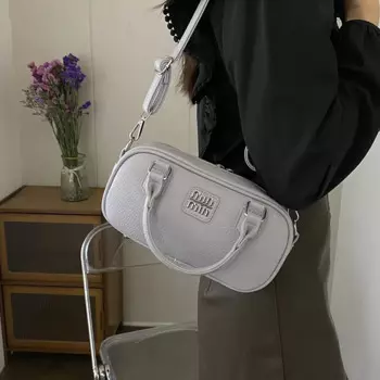 WBS 2024 новые трендовые итальянские стильные сумки женская сумка для боулинга из искусственной кожи сумки-мессенджеры Высококачественная дизайнерская сумка на плечо