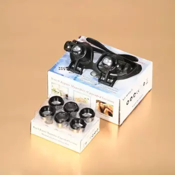 SRATE Увеличительное стекло с подсветкой 10X, 15X, 20X, 25X