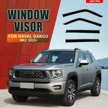 Weathershie для Haval Dargo X 2020-24, аксессуары, козырек, автомобильный дождевик, дефлекторы, накладка на тент, внешний чехол для подарков от дождя