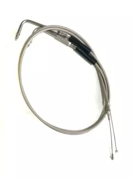 Стальные провода, трос дроссельной заслонки для Harley Davidson Sportster XL1200 883 Dyna Road King Electra Glide