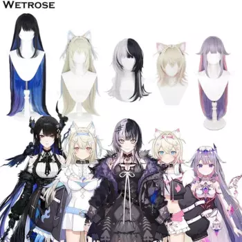 [Wedrose в наличии Holo Advent Cosplay Парик для косплея, шиори, новелла, фувава, Мококо, безысгард, украшение, косплей, рисса, Роза
