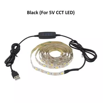 WeeTisa гибкая светодиодная лента 5V USB Dual White 30 LEDs/M 1М 2М 3М