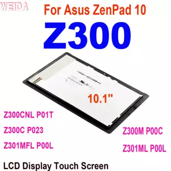 Weida Z300M ЖК-дисплей + рамка для Asus Zenpad 10 Z300 Z300M P00C ЖК-дисплей сенсорный экран в сборе дигитайзер Запасные части