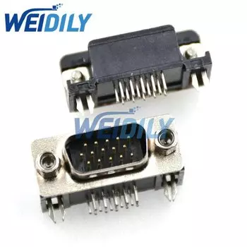 WEIDILY DB15 синие разъемы VGA адаптеры 2 шт