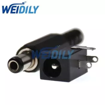 WEIDILY DC-005 Разъемы питания постоянного тока 10 шт.