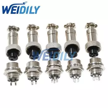 WEIDILY GX12 авиационный разъем 2 комплекта