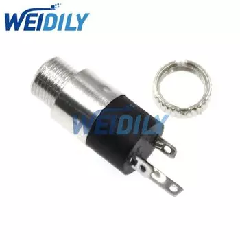 WEIDILY PJ-392 разъем для наушников 3,5 мм