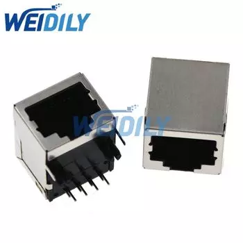 WEIDILY RJ45 металлический разъем 8P8C