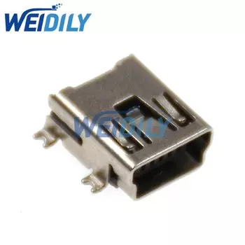 WEIDILY USB мини разъём 5-контактный 10 шт