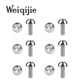 Weiqijie титановые болты M6x17 мм для мотоцикла Honda