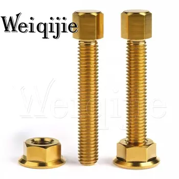 Weiqijie титановые болты M8/M10x47 мм 2 шт.