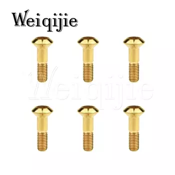 Weiqijie титановые болты M8x1,25 мм для мотоцикла 6 шт.