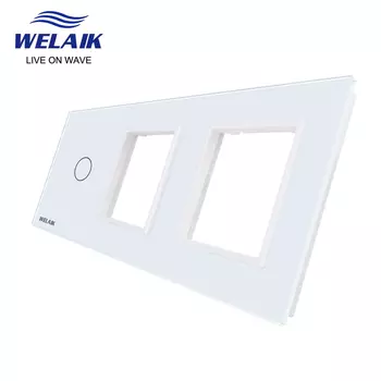 WELAIK сенсорный выключатель из закаленного стекла
