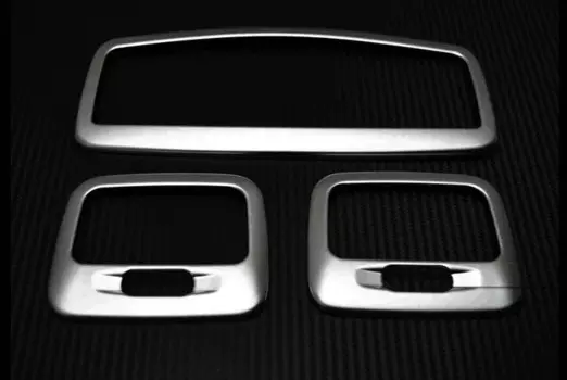 WELKINRY для Mitsubishi Outlander 3-го поколения 2014-2022, хромированный ABS автомобильный светильник для чтения на крыше, Стандартная отделка