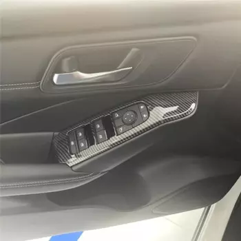 WELKINRY для Nissan Qashqai J12 3-го поколения 2021-2024 внутренний подлокотник двери автомобиля, стеклоподъемник, регулятор переключателя, ручка, отделка