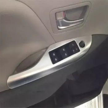 WELKINRY для Toyota Sienna XL30 3-го поколения 2015-2020 подлокотник для внутренней двери автомобиля подъемник окна регулятор переключатель кнопка обрезание
