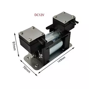 WELLJOIN Мини вакуумный насос HL-15L 12В/220В