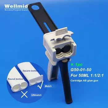 Wellmid ручной клеевой пистолет для эпоксидного клея 50 мл