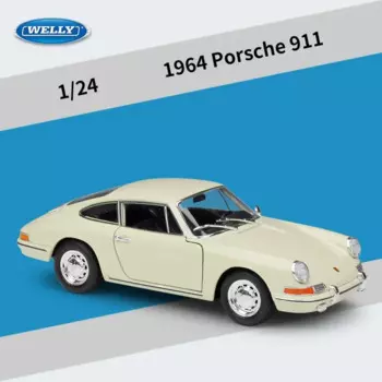 WELLY 1:24 Porsche 1964 911, имитация спортивного автомобиля из сплава, модель автомобиля-подходит для детских игрушек и коллекций