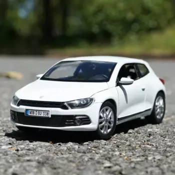 WELLY 1:24 Volkswagen Scirocco автомобиль литая под давлением модель игрушки из сплава спортивный металлический гоночный автомобиль для детей подарок