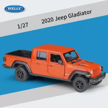 WELLY 1:27 JEEP 2020 гладиаторский пикап модель автомобиля из сплава-подходит для детских игрушек и коллекций