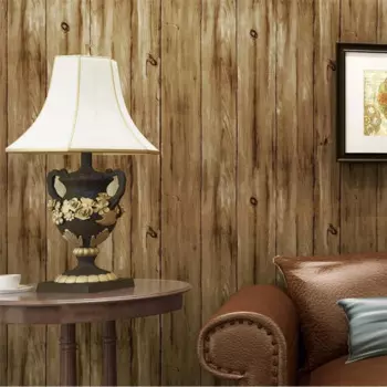 Wellyu Американский Ретро Ностальгический старомодный Имитация деревянной доски обои для учебы бар китайский ресторан обои