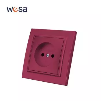 WESA Красный винтажный настенный выключатель