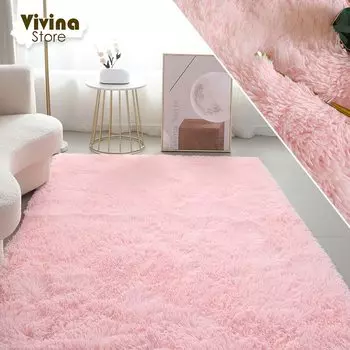 WESSD Фиолетовый Плюшевый Ковёр