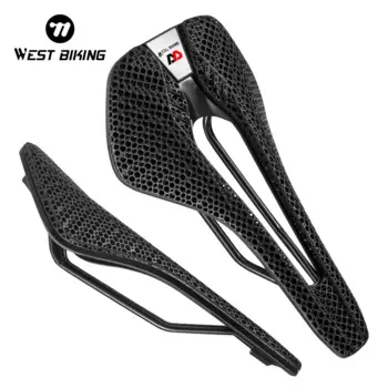WEST BIKING 3D напечатанное седло для шоссейного велосипеда безболезненное сиденье для гонок велосипедный Триатлон регулируемая подушка для жидких смол