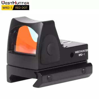 WestHunter Optics WRD-1 мини-прицел с красной точкой, голографический прицел с красной точкой, тактический охотничий прицел с рельсами 20 мм