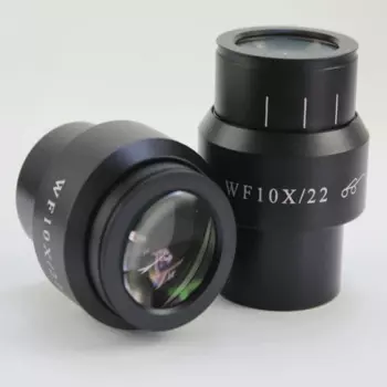 WF10X 22/23 мм зеленый Печатный регулируемый телескоп высокий окуляр стереоскопический микроскоп объектив 30 мм Резиновый окуляр для глаз