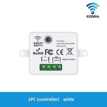WGHINE беспроводной переключатель RF 433 МГц 220В 1/2/3