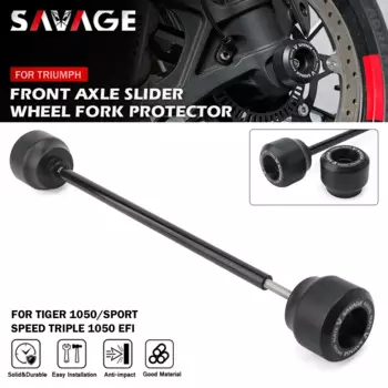 Вилка оси колеса, слайдер для Tiger 1050/Sport Speed Triple 1050 EFI, аксессуары для мотоциклов, ползунки передней оси, защитная накладка
