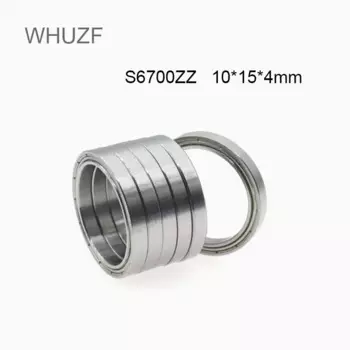 WHUZF 10 шт. ультратонкие шариковые подшипники с глубоким желобом S61700Z S6700ZZ S63700ZZ S6700-2RS S6700ZZ S6700-2RS 10*15*4 мм Высокое качество
