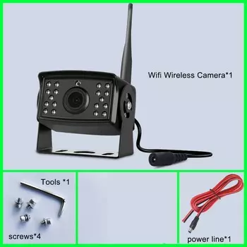 Wi-Fi Грузовик Автобус RV HD 720P беспроводная камера заднего вида для телефона IOS или Android
