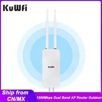 Wi-Fi-роутер KuWfi, 1200 Мбит/с, 2,4/5,8 ГГц