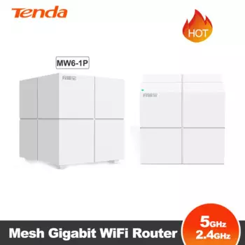 Wi-Fi-роутер Tenda Mesh MW6, 2,4/5,0 ГГц, Gigabit
