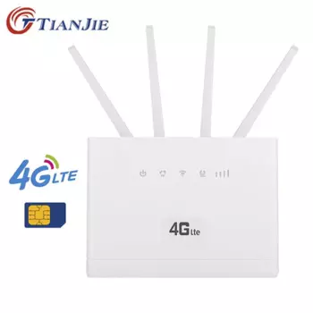 Wi-Fi-роутер TIANJIE, 4G, 150 Мбит/с
