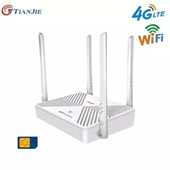 Wi-Fi-роутер TIANJIE, 4G, 300 Мбит/с