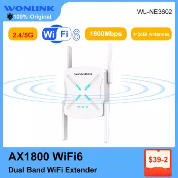 Wi-Fi-роутер WiFi6 AX1800 двухдиапазонный, 2,4G/5G 802.11AX Gigabit wifi 6