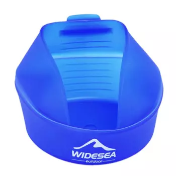 Widesea Camping 250 мл складная чашка из ТПЭ, уличная карманная чаша, посуда, посуда, портативная ручка, туристическая кружка, походная