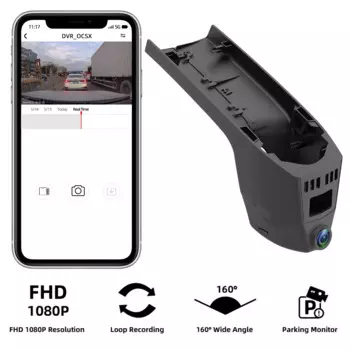 WIFI & APP WDR & HDR Ночная версия Автомобильный видеорегистратор с камерой HD, Автомобильный видеорегистратор Dash Cam Camera для BMW X4 2018-2021