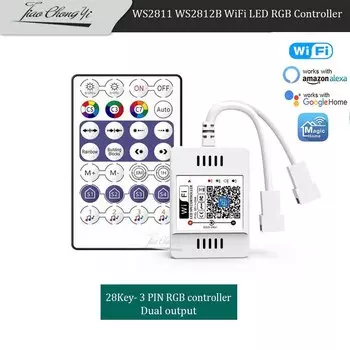 WiFi RGB контроллер TiaoChongYi для светодиодных лент