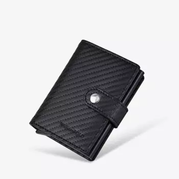 WILLIAMPOLO мужской кошелек RFID держатели для карт кошелек модный держатель для банковских карт автоматически поп-карты визитница бумажник мужской