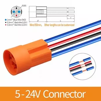 Windoо 4-контактный водонепроницаемый переключатель 7A