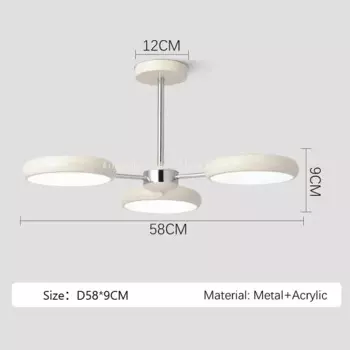 Winfordo кремовый бежевый подвесной светильник
