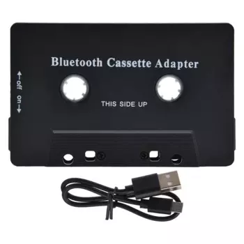 Кассетный адаптер Bluetooth, Bluetooth-магнитофон, MP3-плеер, аудиоконвертер для автомобиля, адаптер кассеты Bluetooth, адаптер для плеера