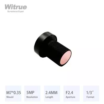 Witrue HD 5MP CCTV объектив M7 X 0,35