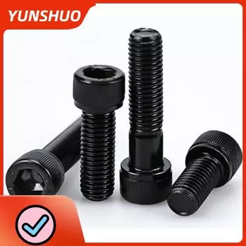 Комплект винтов YUNSHUO M3 из углеродистой стали 6-12 мм